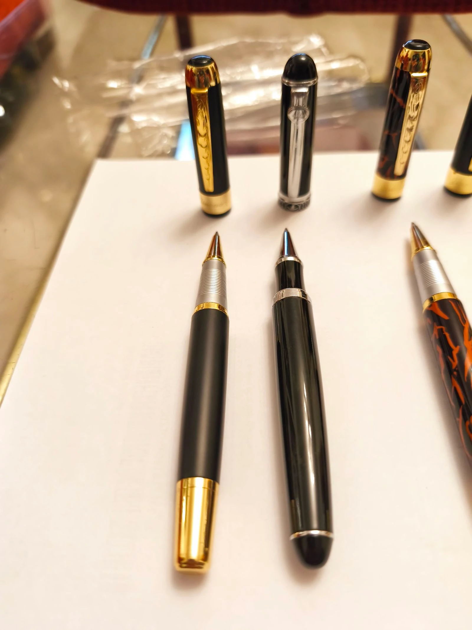 Five metallic gel ink pens – photo 5